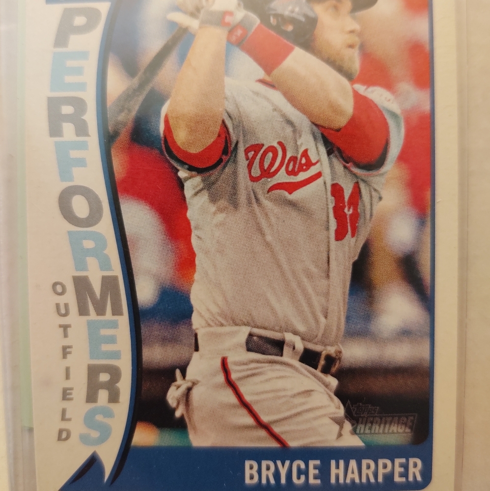 BRYCE HARPER - New Age Performer Topps